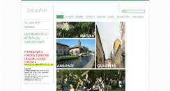 Desktop Screenshot of comitatoponti.org